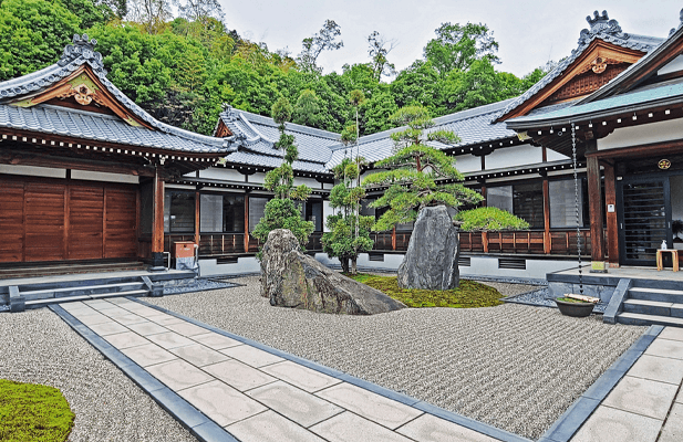 真光寺｢寿石庭｣改修部